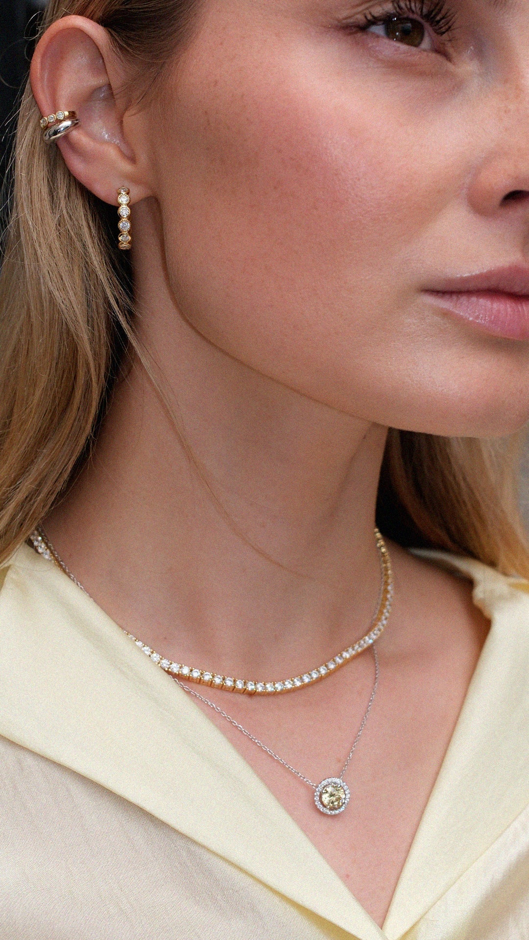 GWEN YELLOW NECKLACE