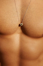 Circle square Olivina Necklace