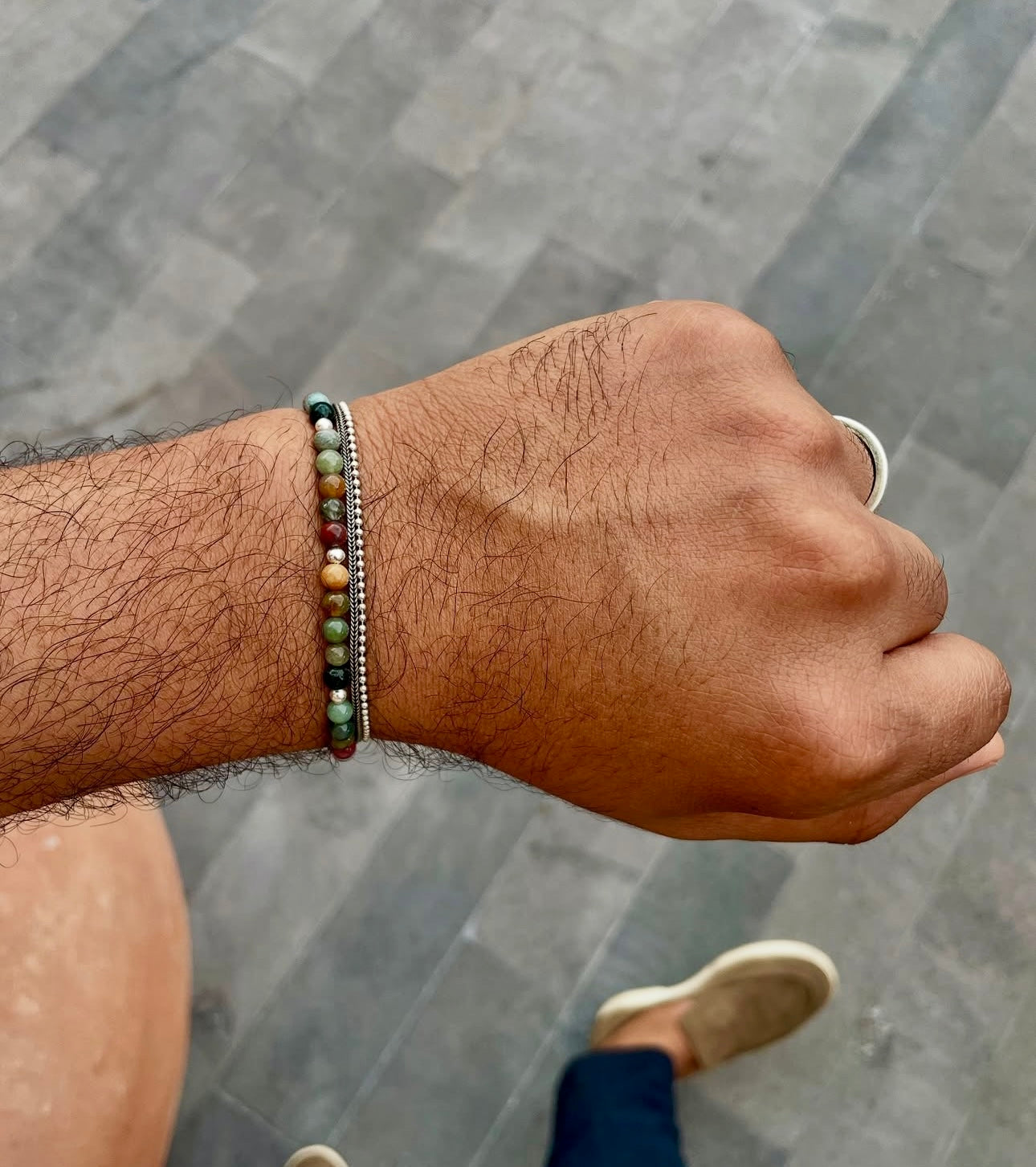 Tri-Moss bracelet