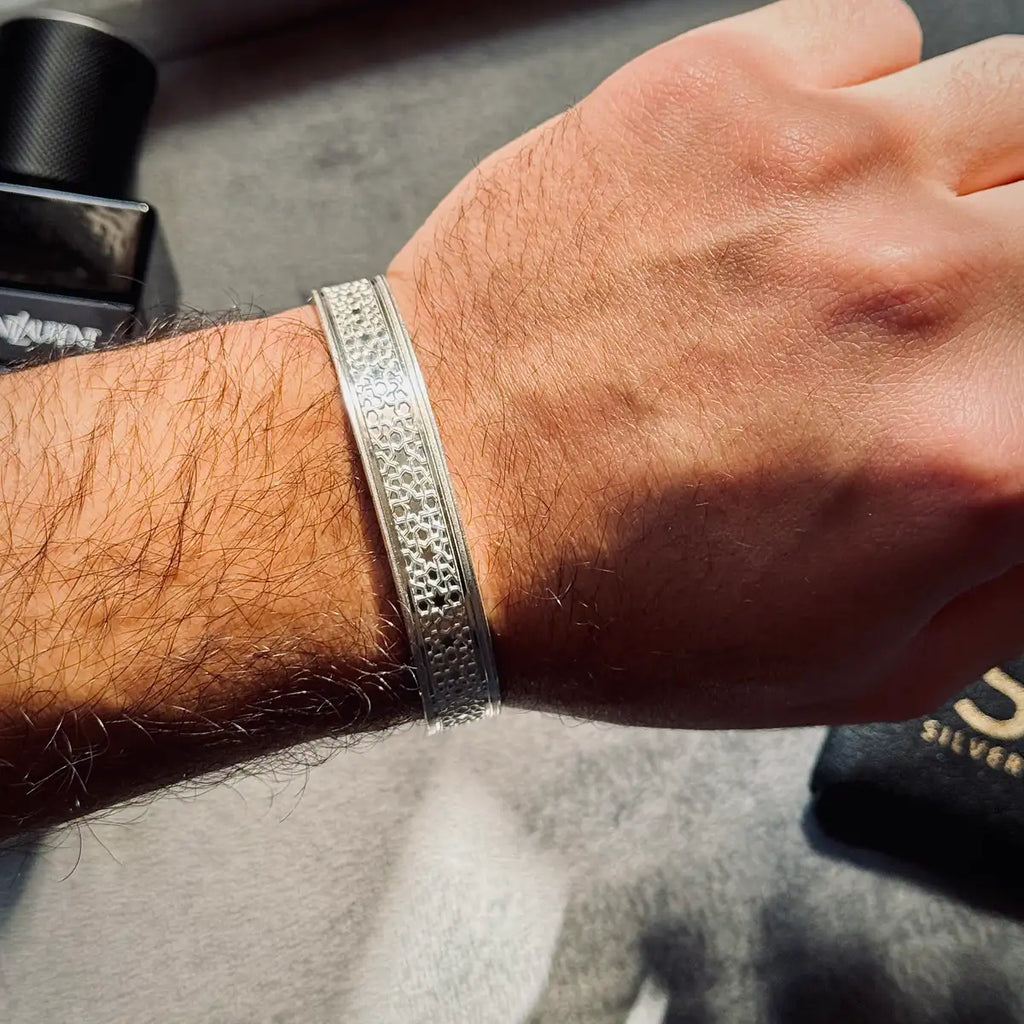 Arabic pattern bracelet