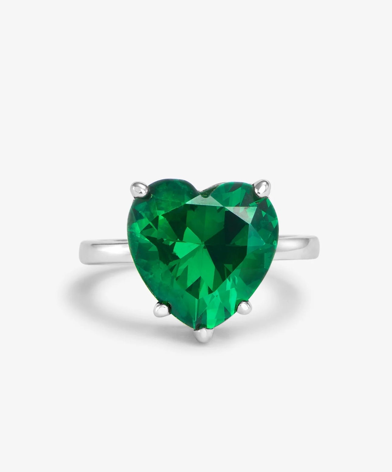 Green Heart Ring
