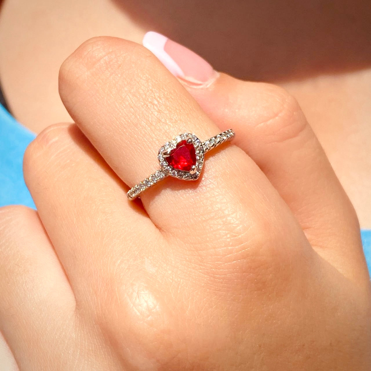 Red Heart Ring