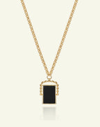 Cassius Necklace, Gold Plated
