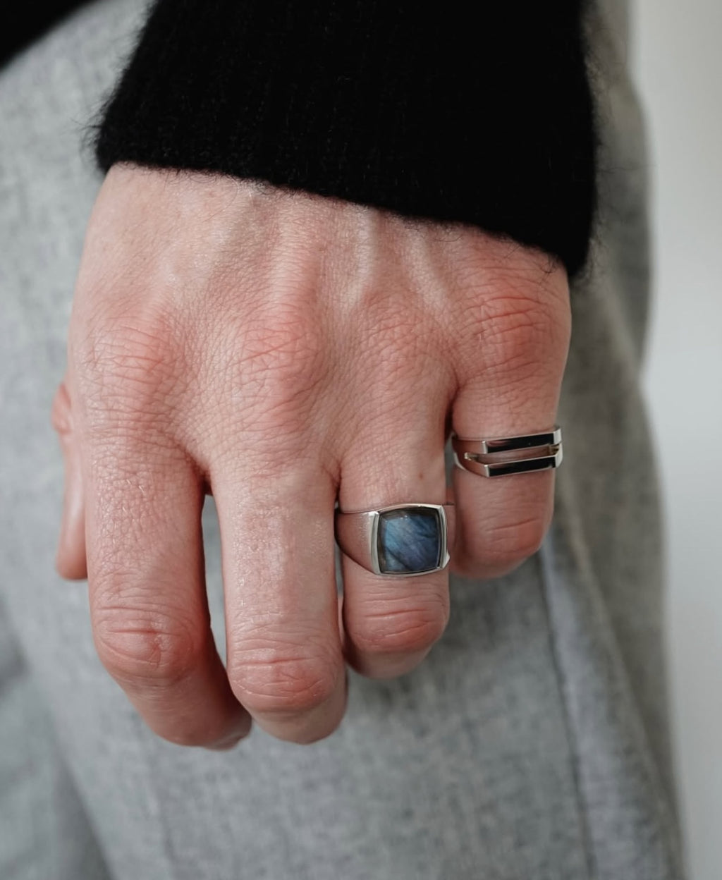 Labradorite Ring