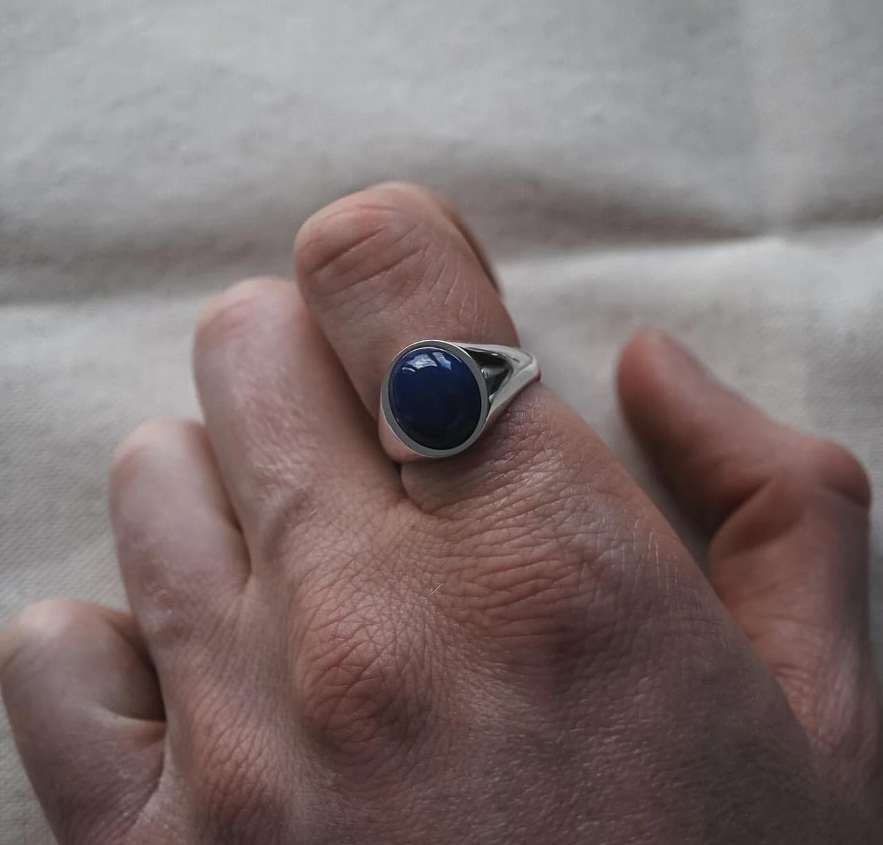 Lapis Lazuli Oval Ring