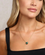 Green Heart Necklace