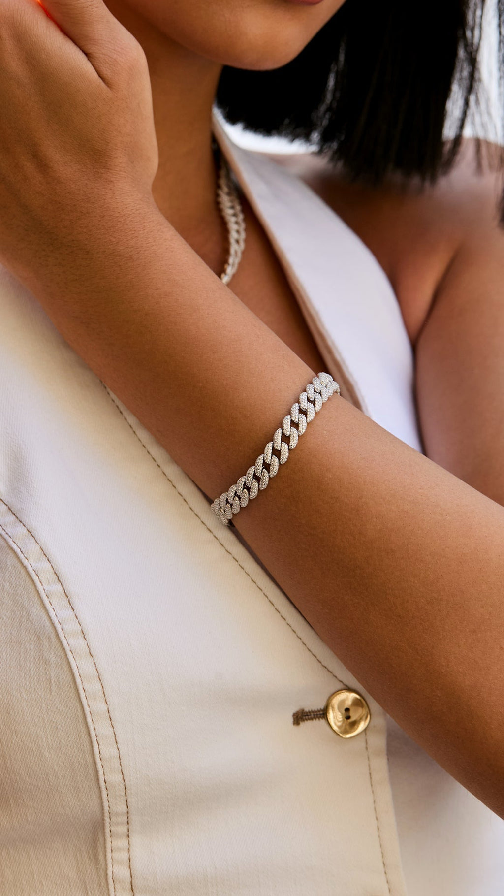 VIDA LARGE PAVE BRACELET