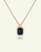 Idris Necklace, Navy