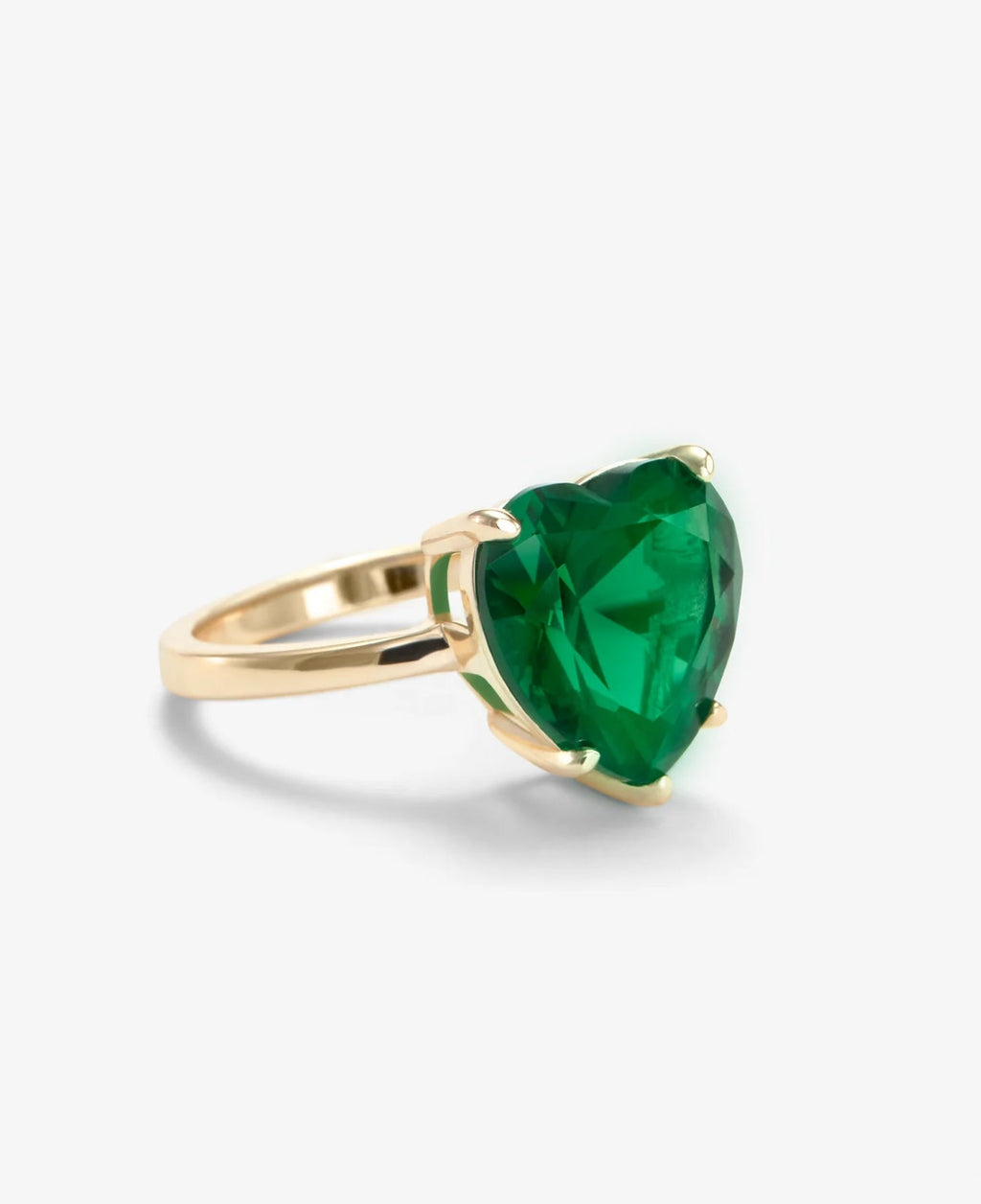Green Heart Ring