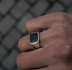 Onyx Square Ring