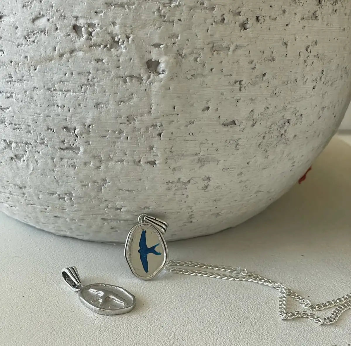 Double Faces Liberty Necklace