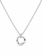 Aura Circle Necklace - Sila Silver Jewelry