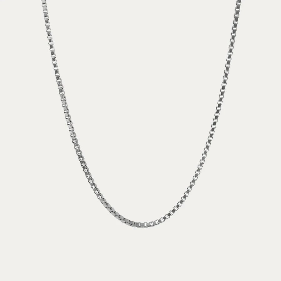 Box Silver Chain - Sila Silver Jewelry
