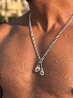 Boxing Necklace - Sterling Silver 925 - Sila Silver Jewelry