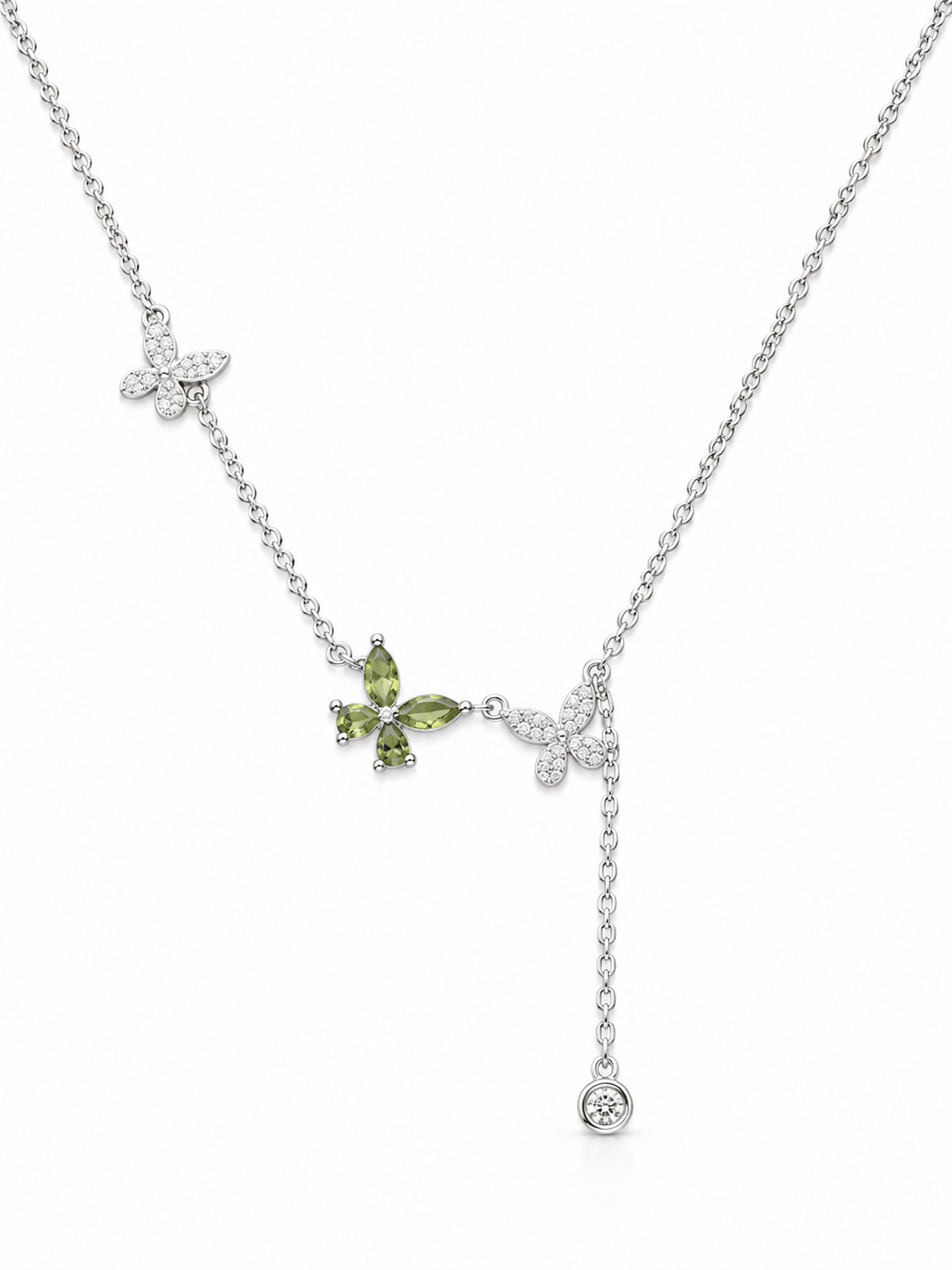 Butterfly Garden Necklace - Sila Silver Jewelry