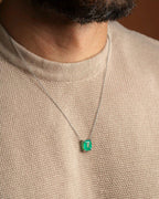COLAR SIGNATURE ESMERALDA NECKLACE - Sterling Silver 925 - Sila Silver Jewelry
