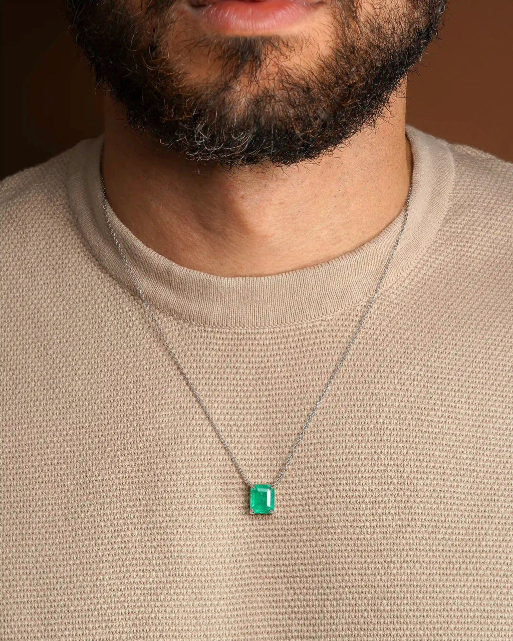 COLAR SIGNATURE ESMERALDA NECKLACE - Sterling Silver 925 - Sila Silver Jewelry