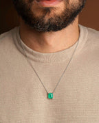 COLAR SIGNATURE ESMERALDA NECKLACE - Sterling Silver 925 - Sila Silver Jewelry
