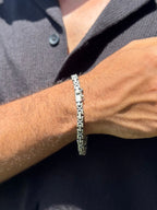 Core Grid Bracelet - Sila Silver Jewelry