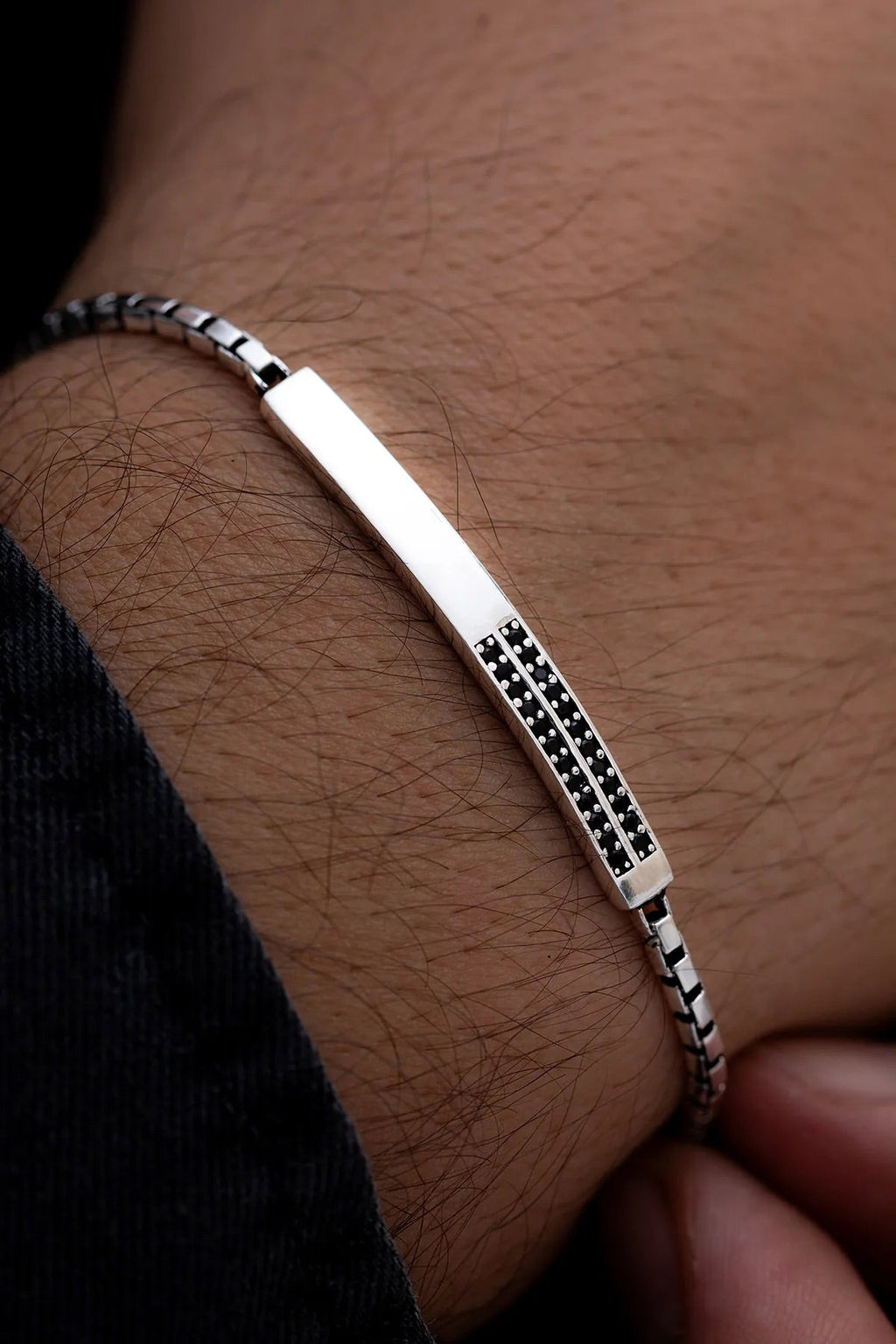 Eclipse Duo -S925 Sterling Silver Bracelet - Sila Silver Jewelry
