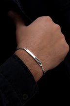 Eclipse Duo -S925 Sterling Silver Bracelet - Sila Silver Jewelry