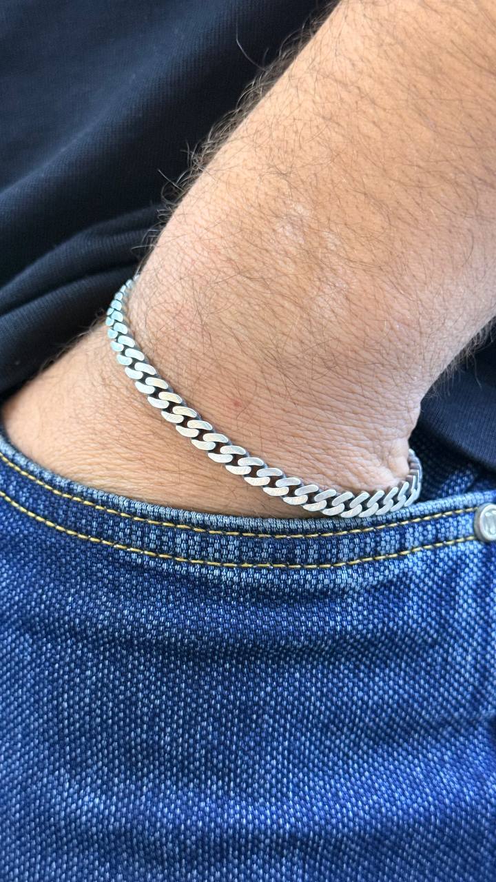 Eclipse Link Bracelet - Sila Silver Jewelry