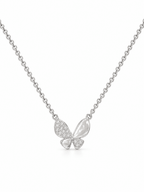 Flora Butterfly Necklace - Sila Silver Jewelry