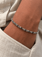 Gravity Bracelet - Sterling Silver 925 - Sila Silver Jewelry