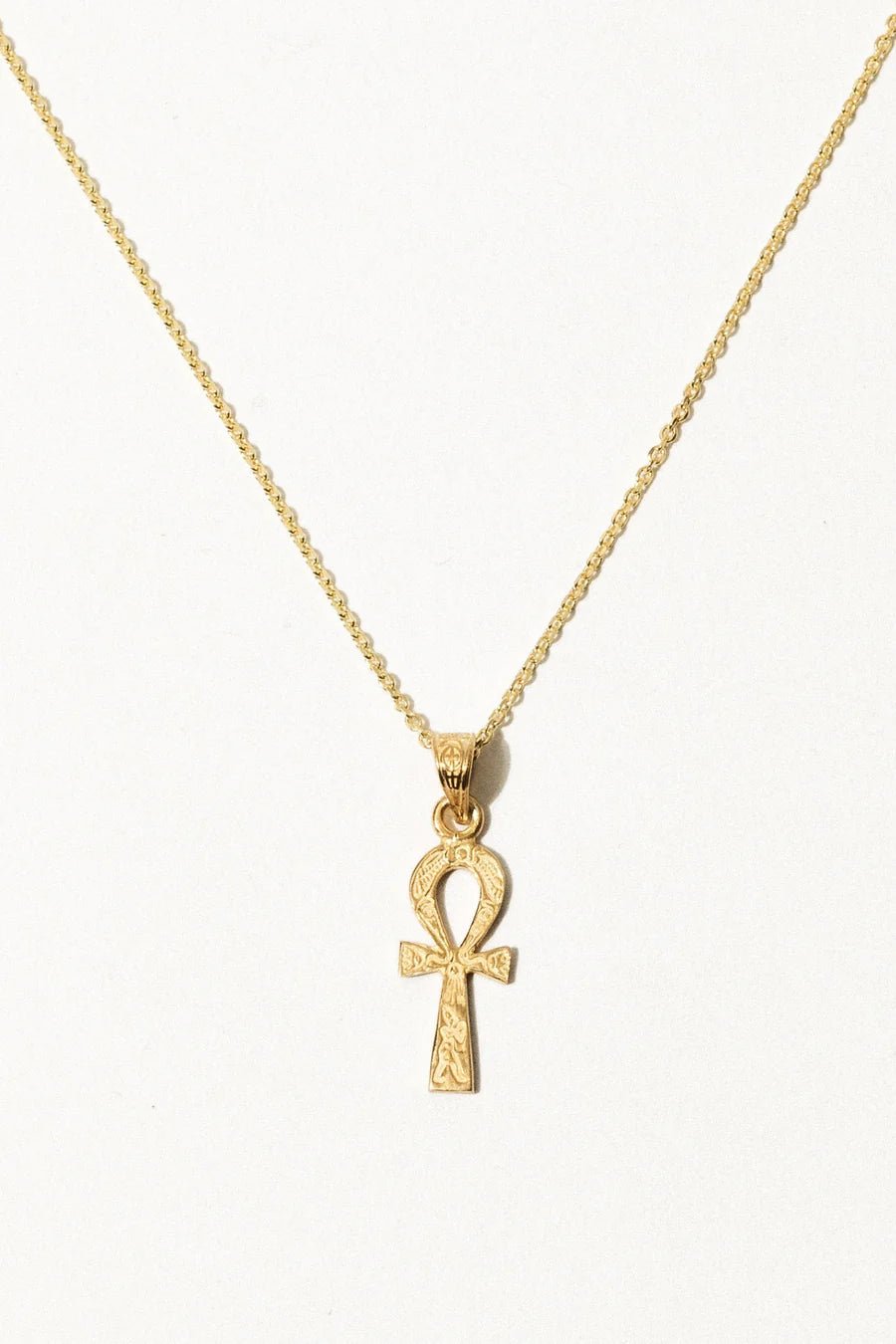 Great Ankh of Ra Necklace - Sila Silver Jewelry
