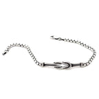 Knot Link Bracelet - Sterling Silver 925 - Sila Silver Jewelry