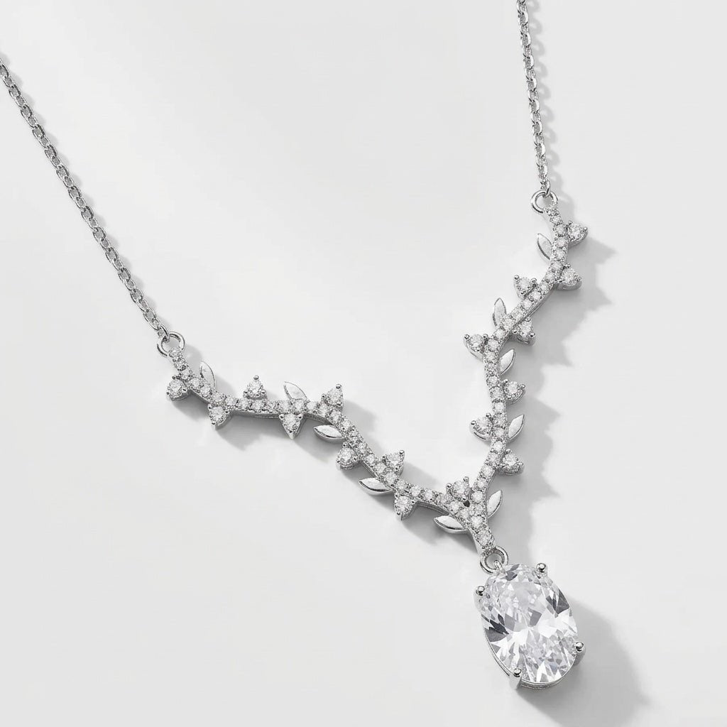 Laurel Silver Necklace - Sila Silver Jewelry
