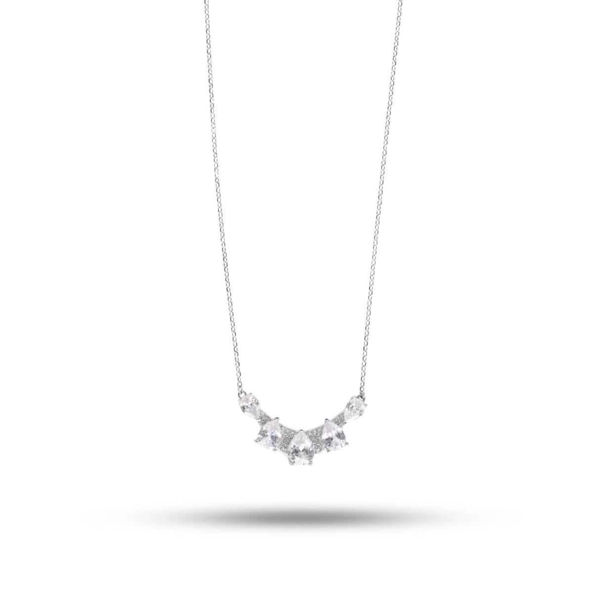 Luna Drops Necklace - Sila Silver Jewelry