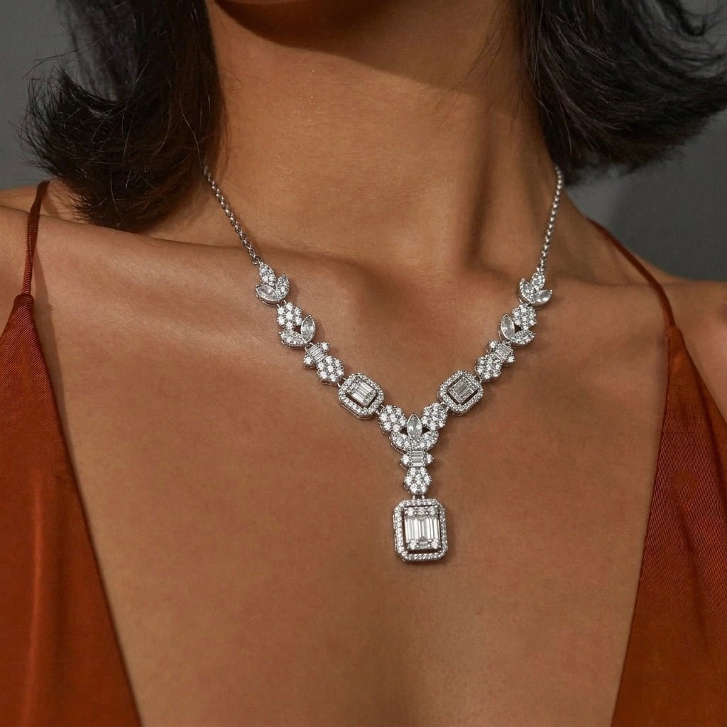 Luxe Leaf Necklace - Sila Silver Jewelry