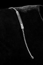 Midnight Arrow -S925 Sterling Silver Bracelet - Sila Silver Jewelry