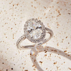Oval Cut Lab Ring - Sila Silver Jewelry