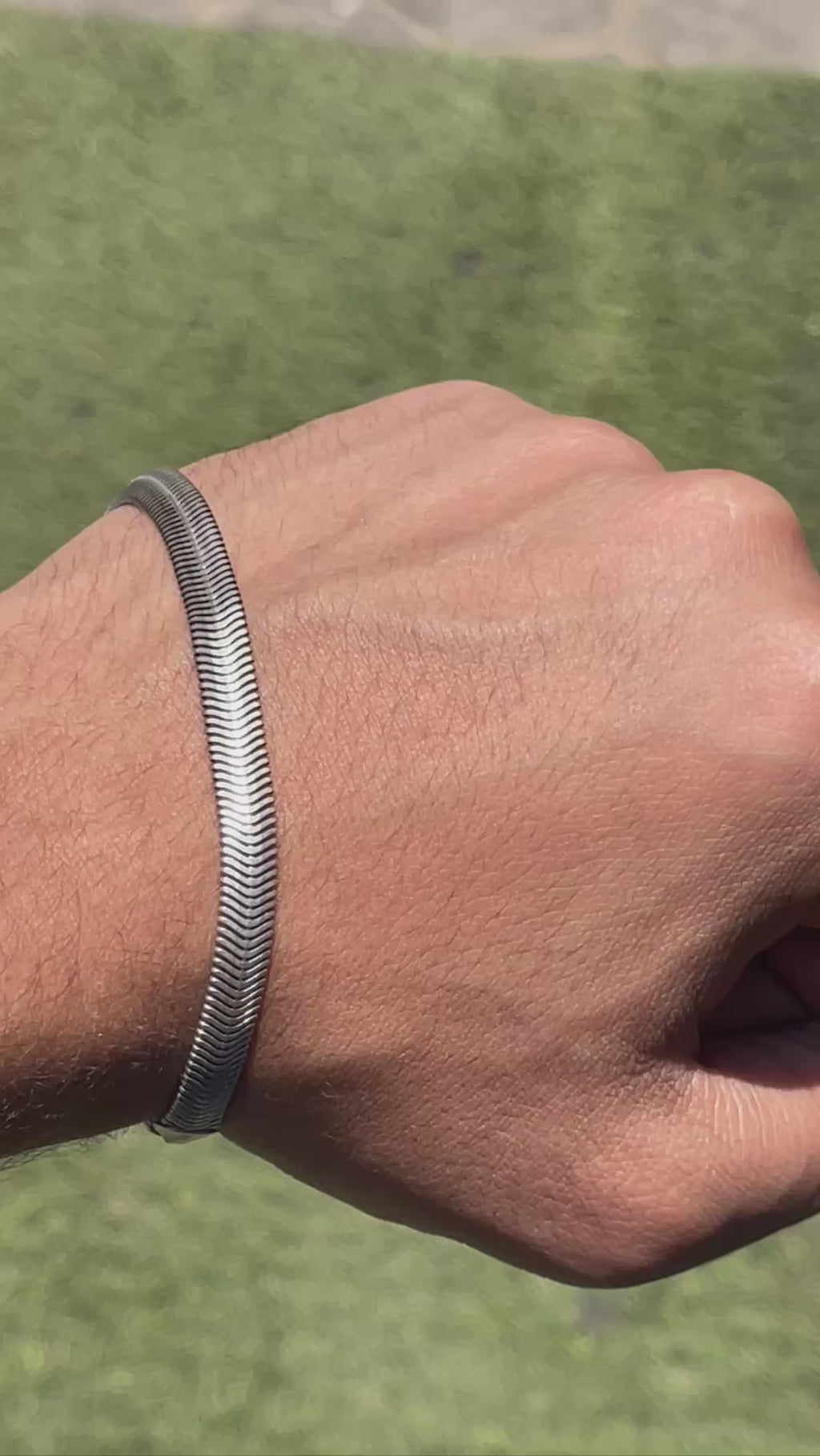 Sleek Bracelet in Sterling Silver 925s