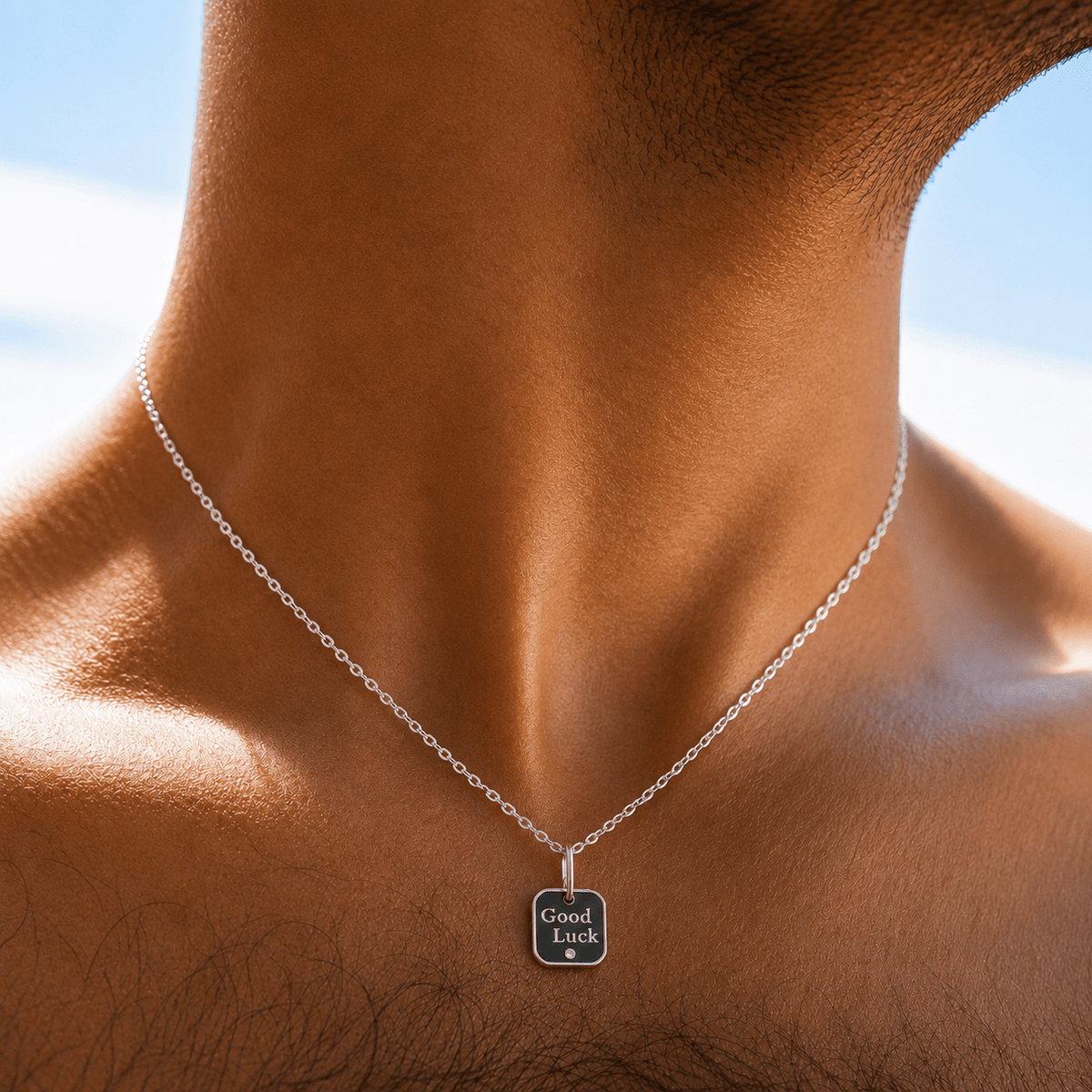 Rogue Bunny Necklace -Pure Sterling Silver 925s - 55cm - Sila Silver Jewelry