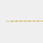 ROMAN BRACELET - S925 Sterling Silver Gold Plated 18k - Sila Silver Jewelry