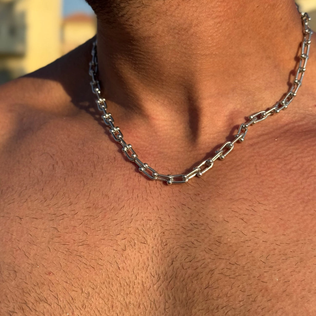 Roman Necklace -Pure Sterling Silver 925s - 55cm - Sila Silver Jewelry