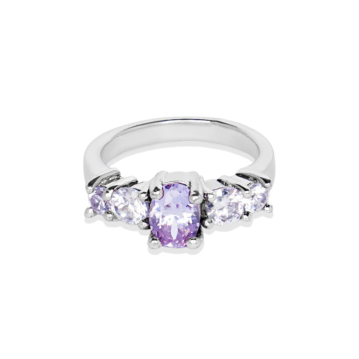 Royal Amethyst Ring - Sila Silver Jewelry