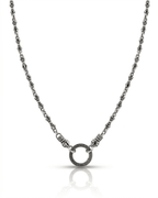 Royal Gothic Link Necklace - Sila Silver Jewelry