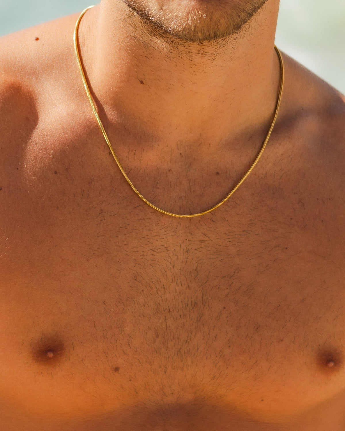 Sunset Gold Chain - Sila Silver Jewelry