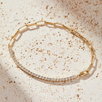 Tennis Link Bracelet - Sila Silver Jewelry