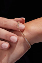 Tennis Link Bracelet - Sila Silver Jewelry