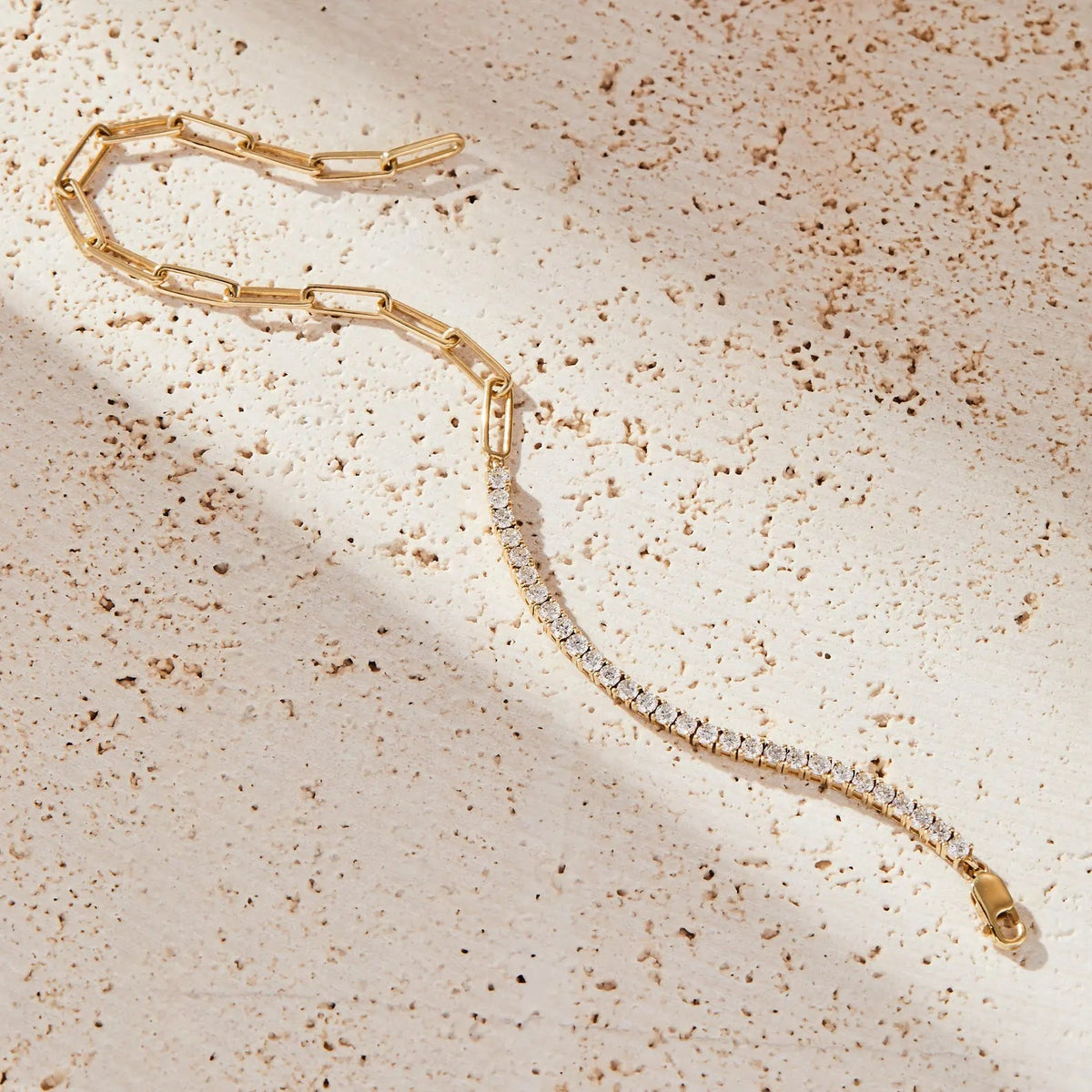 Tennis Link Bracelet - Sila Silver Jewelry