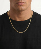 Wavy Gold Chain - Sila Silver Jewelry