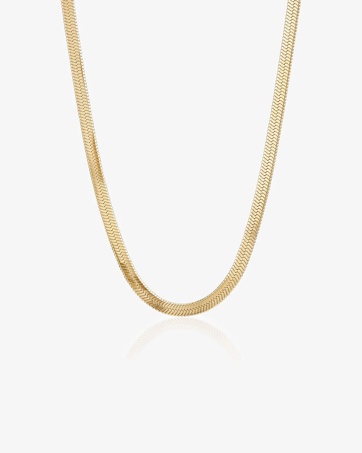 Wavy Gold Chain - Sila Silver Jewelry